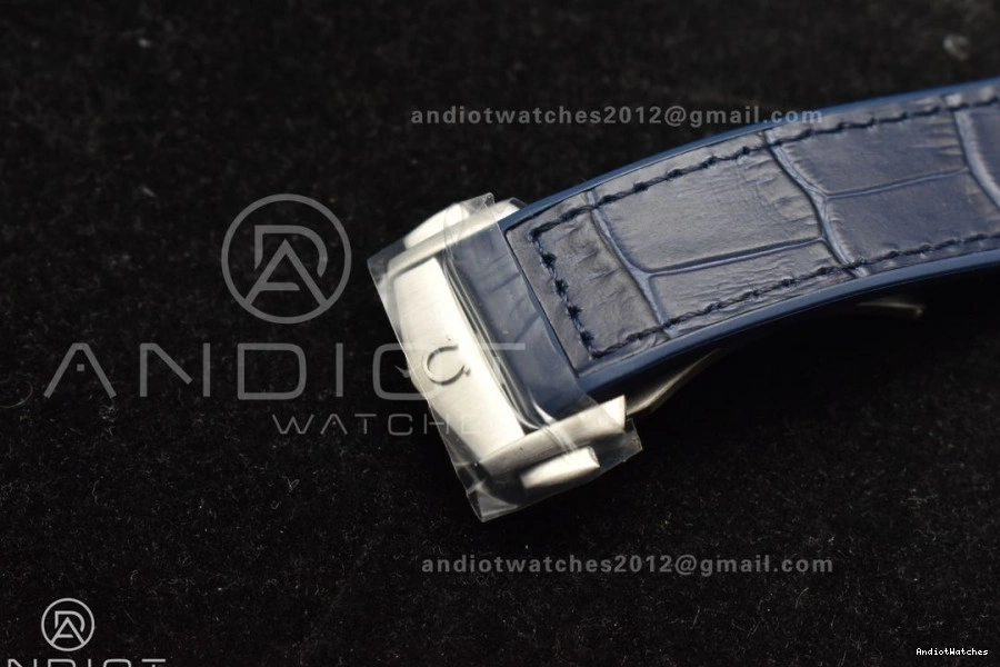 on Ceramic VSF Strap Gummy Blue Edition Clone Breathable 1:1 Blue Constellation A8900 SS 546 Blue Super Best Dial 0306